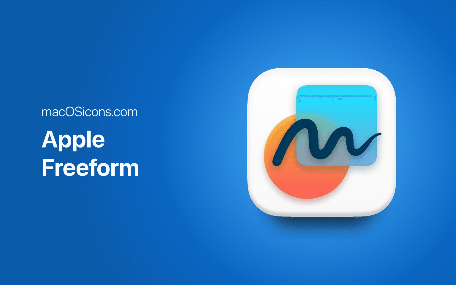 Apple Freeform icon template